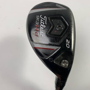 Titleist 913 HD 3 Hybrid 20* HZRDUS Smoke 6.0 80g Stiff Graphite Mens RH