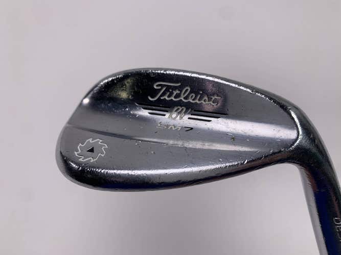 Titleist Vokey SM7 Tour Chrome Lob Wedge LW 58* 14 K-Grind RH Midsize Grip