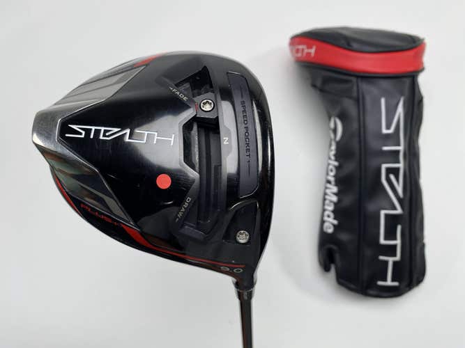 TaylorMade Stealth Plus Driver 9* HZRDUS RDX Smoke Red 6.0 60g Stiff RH HC Dent