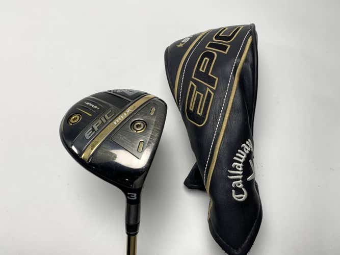 Callaway EPIC MAX Star 3 Fairway Wood 15* ATTAS Speed Series 40g Regular RH HC