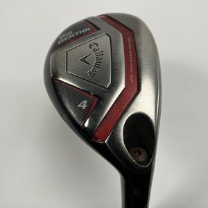 Callaway Big Bertha 2015 4 Hybrid 22* UST Mamiya Recoil 460 F3 Regular RH