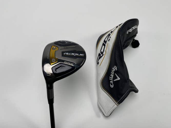 Callaway Rogue ST Max 5 Fairway Wood 18* Tensei Blue AV Xlink 65g Regular LH HC