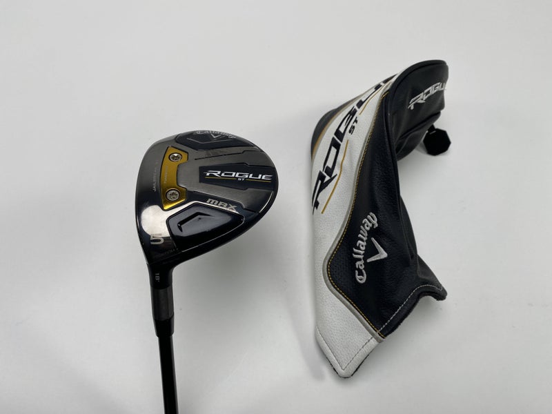 Callaway Rogue ST Max 5 Fairway Wood 18* Tensei Blue AV Xlink 65g Regular LH HC