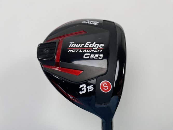Tour Edge Hot Launch C523 3 Fairway Wood 15* UST Mamiya Hot Launch 60g Stiff RH