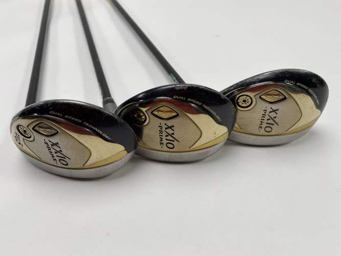 XXIO Prime 9 Hybrid Set 5 6 7 23* 26* 29* SP-900 Flex 3212 46g Regular RH
