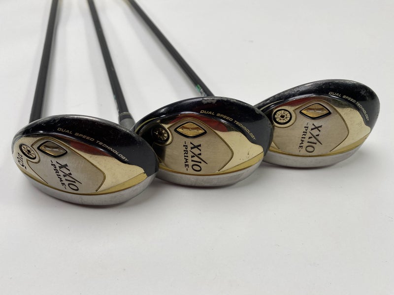 XXIO Prime 9 Hybrid Set 5 6 7 23* 26* 29* SP-900 Flex 3212 46g Regular RH