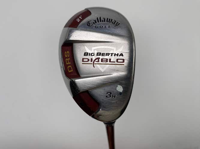 Callaway Big Bertha Diablo 3 Hybrid 21* 60g Regular Graphite Mens RH