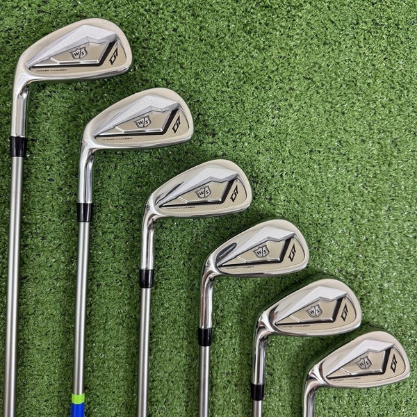 Wilson D7 Forged 2020 Iron Set 6-PW GW Recoil 460 Senior A Flex Left Handed