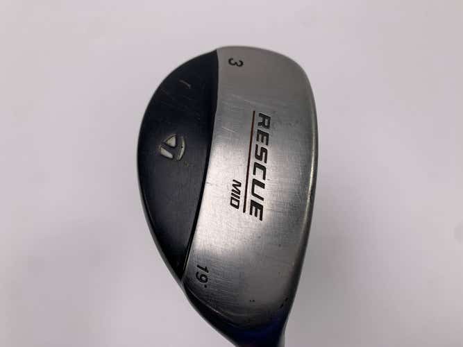 TaylorMade Rescue Mid 3 Hybrid 19* 65g Stiff Graphite Mens RH