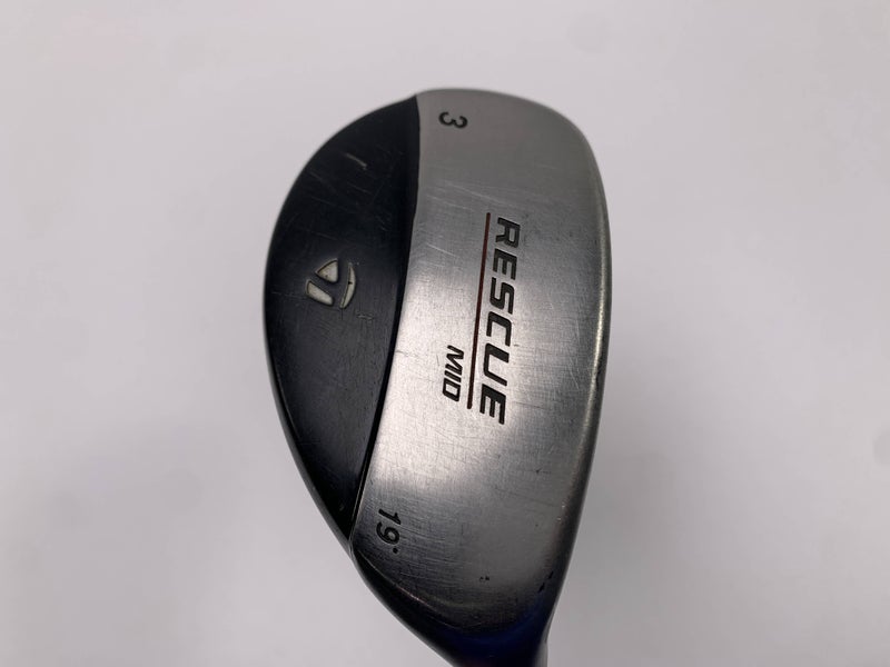 TaylorMade Rescue Mid 3 Hybrid 19* 65g Stiff Graphite Mens RH