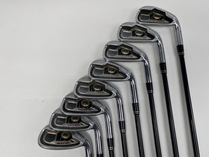 TaylorMade Tour Burner Iron Set 4-PW+SW REAX 65g Senior Graphite Mens RH