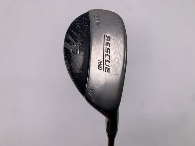 TaylorMade Rescue TP Mid 3 Hybrid 19* Aldila NVS Orange 75g Extra Stiff RH
