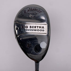 Callaway Big Bertha Heavenwood 4 Hybrid 23* Big Bertha Gems 55 55g Ladies RH