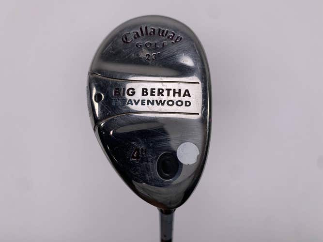 Callaway Big Bertha Heavenwood 4 Hybrid 23* Big Bertha Gems 55 55g Ladies RH