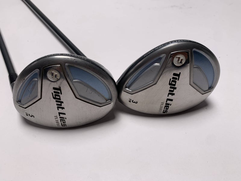 Adams Tight Lies TL1014 3 & 5 Fairway Wood Set 15* 18* Tight Lies Ladies RH