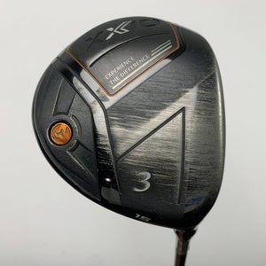 XXIO X Black 3 Fairway Wood 15* Miyazaki AX-1 Flex Code 3222 43g Regular RH