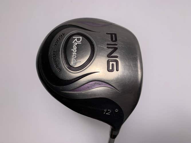 Ping Rhapsody Driver 12* ULT129 Ladies Graphite Womens RH