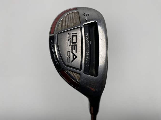 Adams Idea A12 5 Hybrid 25* Grafalloy Pro Launch Blue 55g Lite Graphite Mens RH