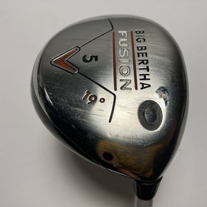 Callaway Big Bertha Fusion 5 Fairway Wood 19* Aldila NVS Ladies Graphite RH