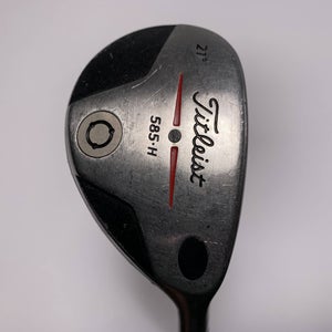Titleist 585 H 4 Hybrid 21* Graphite Design Tour AD YS Stiff Graphite Mens RH