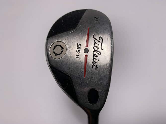 Titleist 585 H 4 Hybrid 21* Graphite Design Tour AD YS Stiff Graphite Mens RH