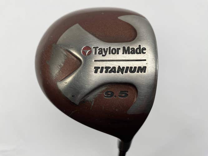 TaylorMade Ti Bubble Driver 9.5* Bubble S-90 Plus 90g Stiff Graphite Mens RH