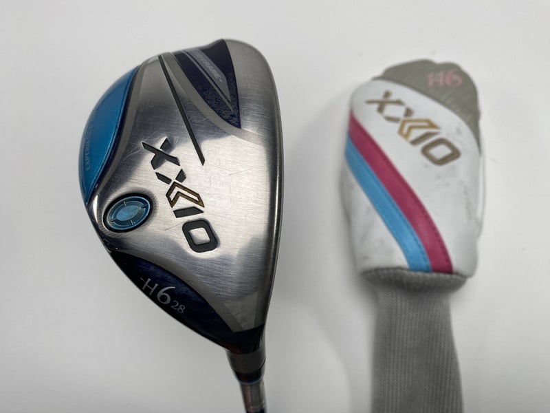 XXIO 12 Ladies 6 Hybrid 28* MP 1200L Flex 2111 34g Ladies Graphite Womens RH HC
