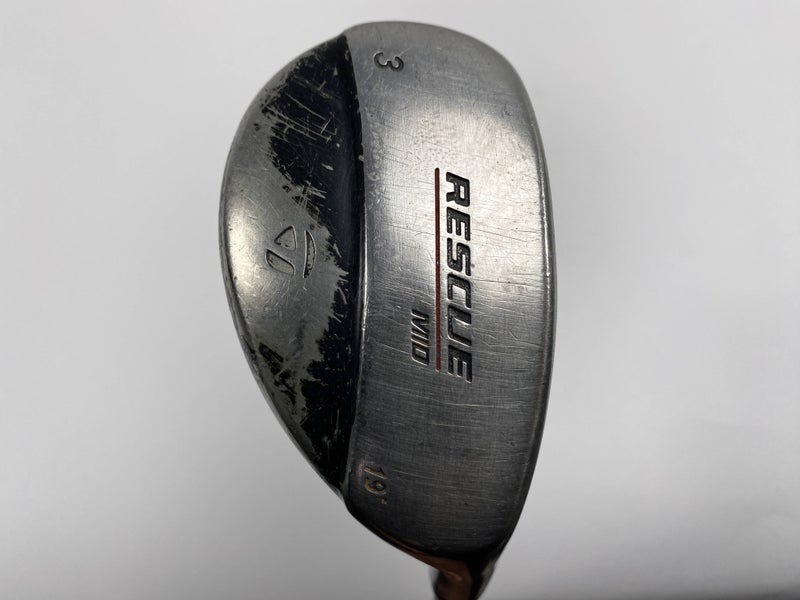 TaylorMade Rescue Mid 3 Hybrid 19* 65g Regular Graphite Mens RH Midsize Grip
