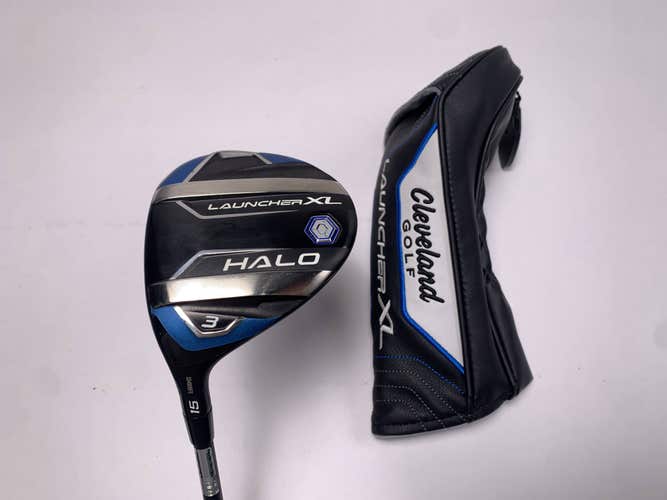 Cleveland Launcher XL Halo 3 Fairway 15* Cypher Fifty-Five 5.5 55g Reg LH HC