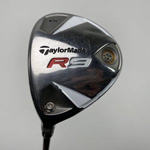 TaylorMade R9 3 Fairway Wood 15* Fujikura Motore 70g Senior Graphite Mens LH