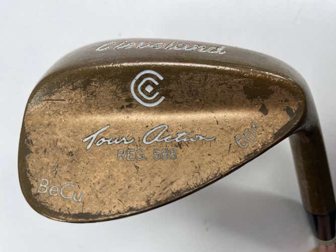 Cleveland 588 Beryllium Copper Wedge 60* Wedge Steel Mens RH