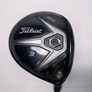 Titleist 915 F 3 Fairway Wood 15* EvenFlow Riptide CB 5.5 60g Regular RH