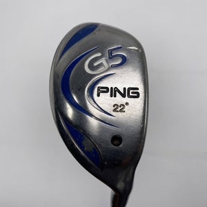 Ping G5 4 Hybrid 22* Grafalloy Pro Launch Blue Regular RH Midsize Grip