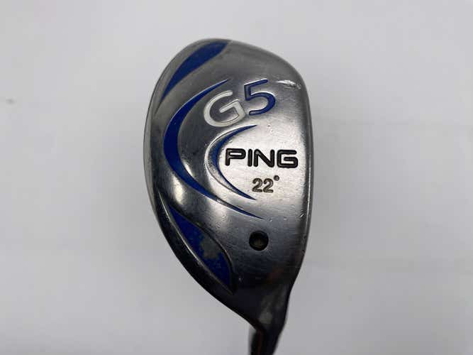 Ping G5 4 Hybrid 22* Grafalloy Pro Launch Blue Regular RH Midsize Grip