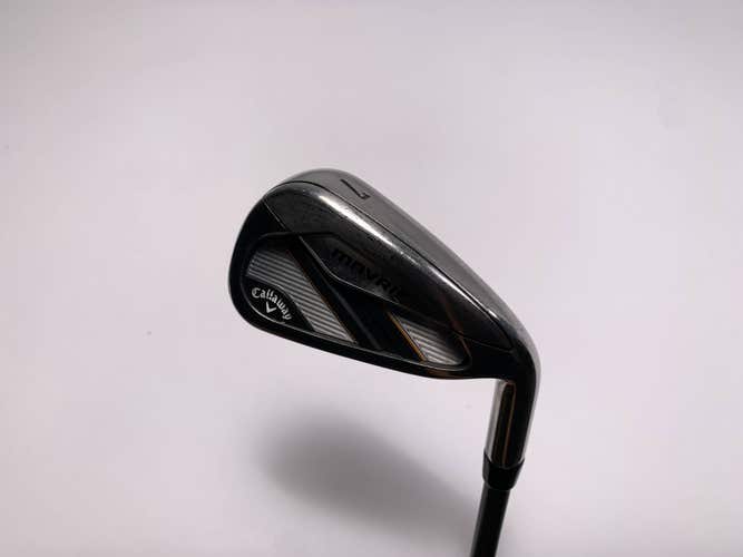 Callaway Mavrik Single 7 Iron Project X Catalyst 5.5 Regular Graphite Mens RH