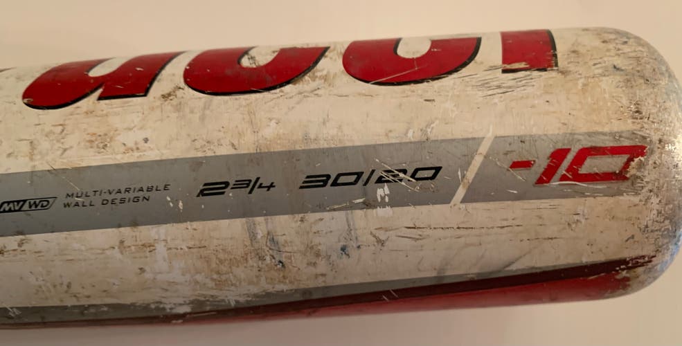 2023 Marucci CATX Alloy USSSA Certified Bat (-10) 30" (Used)