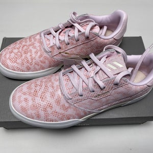 Adidas AdiCross Retro Golf Shoes Pink Snake Women's SZ 8.5 (GV8323)