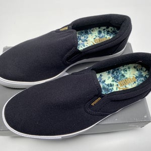 Puma Tustin Summer Casual Shoes Black Gold Women's SZ 7 (194230 05)