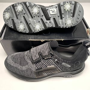 FootJoy HyperFlex Golf Shoes Black Gray Men's SZ 11.5 (51087)