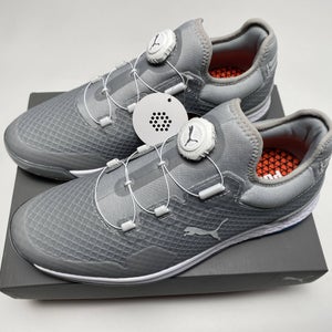 Puma ProAdapt AlphaCat Disc Golf Shoes Gray Blue Men's SZ 8 (376043 04)