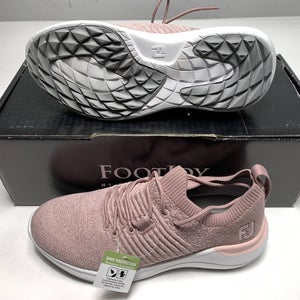 FootJoy FJ Flex XP Golf Shoes Pink Mauve White Women's SZ 6 (95335)