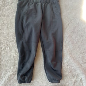 Gray Women's Adult Small Easton Game Pants (New)