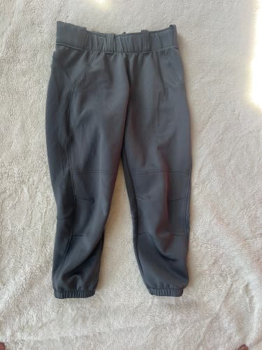 Gray Women's Adult Small Easton Game Pants (New)