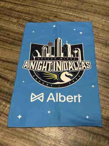 Dallas Wings WNBA Women’s Basketball A Night In Dallas Rally Towel