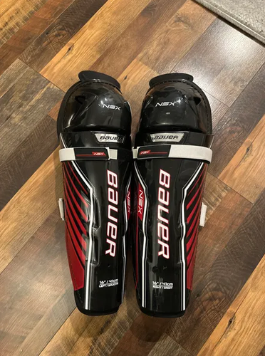 Senior Bauer NSX 16" Shin Pads  (Used)