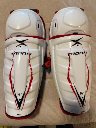 TronX Force 14” Senior Ice Hockey Shin Guards