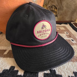Arizona Coyotes Sportiqe Kachina Red Rope Snapback Hat