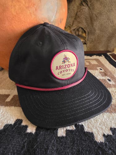 Arizona Coyotes Sportiqe Kachina Red Rope Snapback Hat