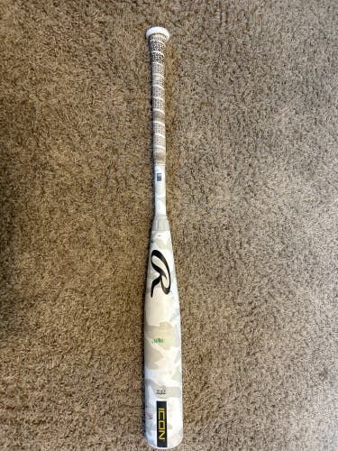 2025 Rawlings Icon Composite USSSA Certified Bat (-5) 25 oz 30" (Used)