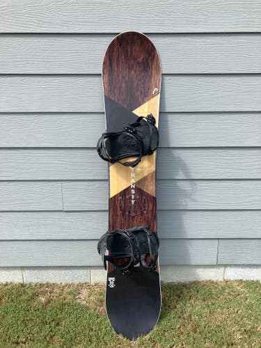 Used HEAD Transit 152cm Snowboard With Head Bindings (SY1673)